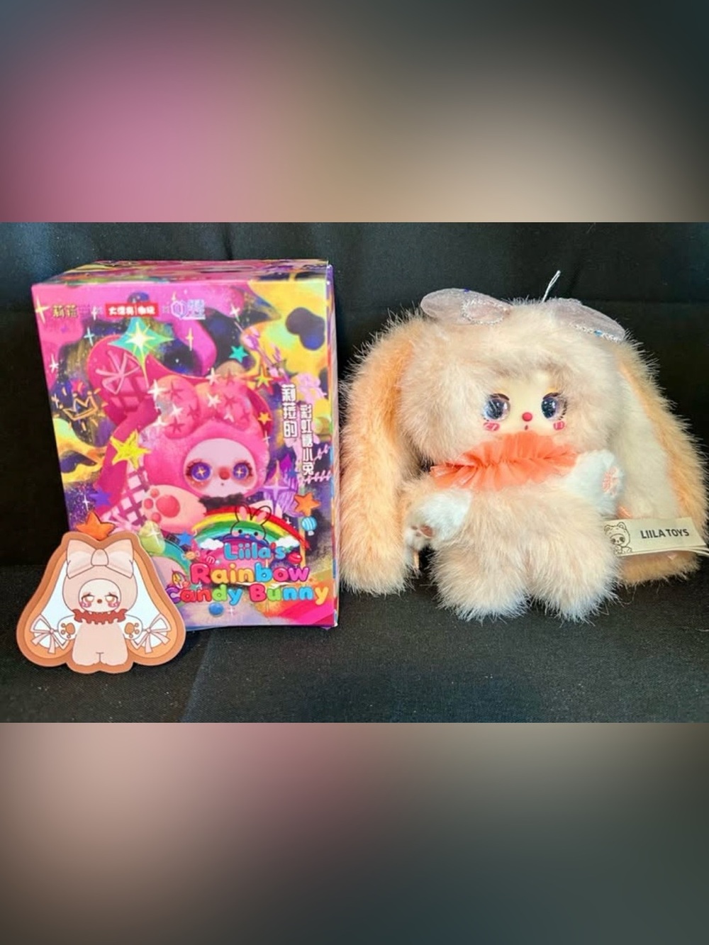 Liila’s Rainbow Candy Bunny Warm Orange